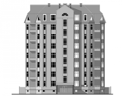 Проект №2-5 "Дом с квартирами в двух уровнях в г. Юбилейный"