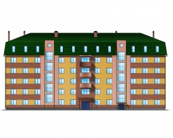 Проект №2-48 "Реконструкция общежития под жилой дом в г. Нижний Тагил"