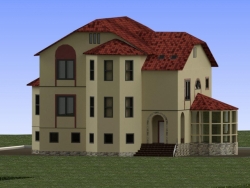 Проект №4-2 "Двухэтажный дом в г. Магнитогорск"