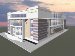 Проект №1-218 "Торгово-офисный центр в г. Самара"
