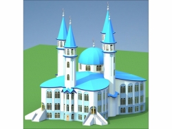 Проект №1-250 "Здание мечети в г. Ульяновск"