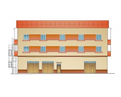 Проект №1-254 "Здание автомойки с офисами в г. Ставрополь"